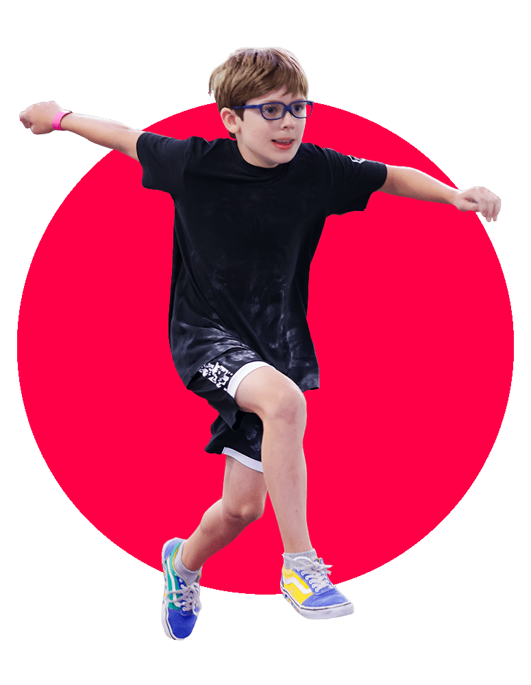Jumping child